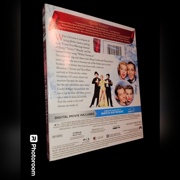 🌟HPX2!🌟 NWT White Christmas Bluray/Digital Combo - Picture 2 of 2